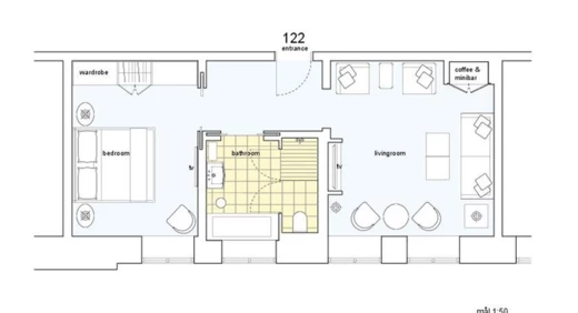 Værelse 122, Superior One Bedroom Suite-800px