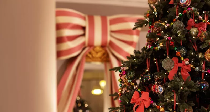 Upper Lobby Christmas