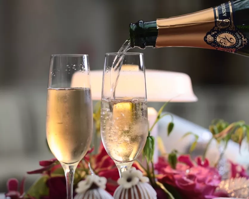 New Year Champagne