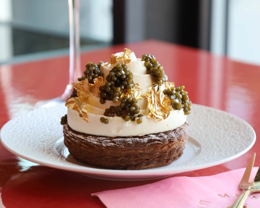 Maison Fastelavnsbolle med caviar